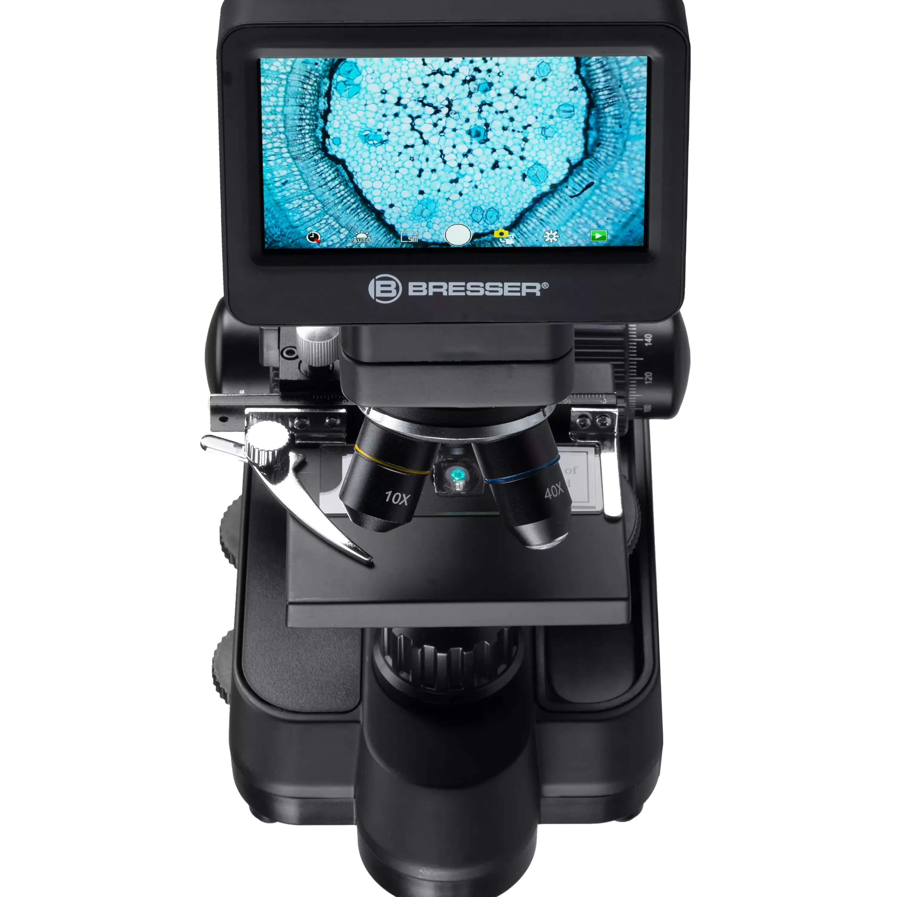 New Bresser Biolux Touch 5 MP HDMI Mikroskop für Schule und Hobby
