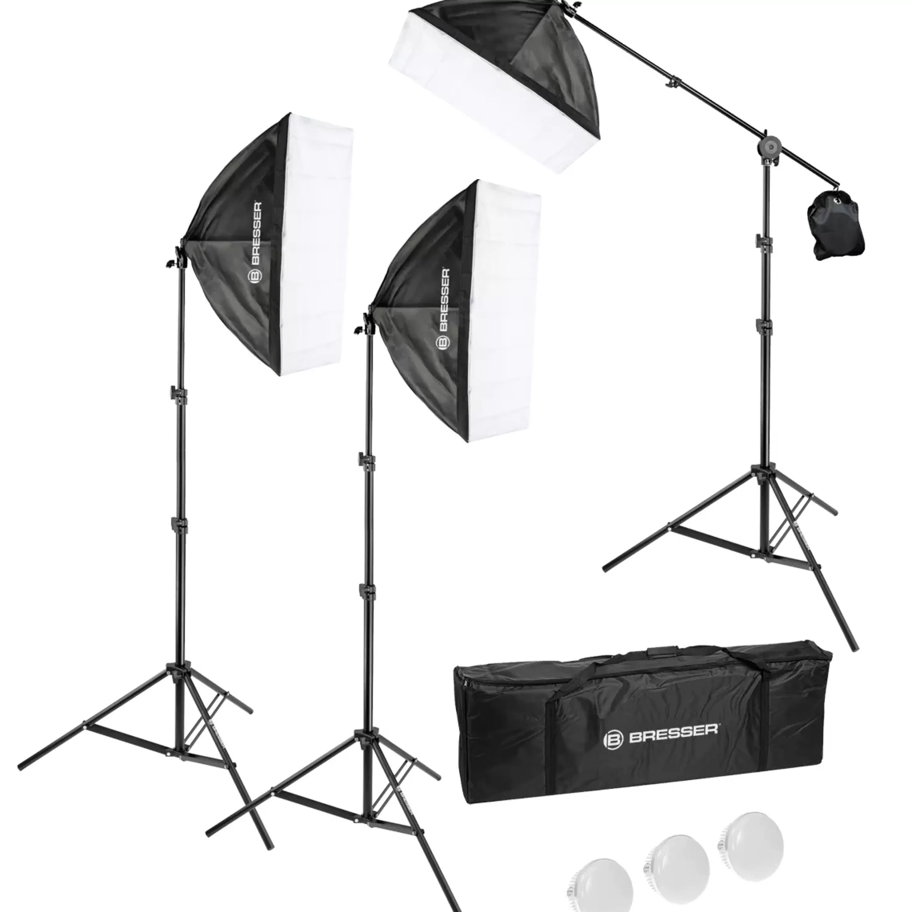 Best Sale Bresser BR-230B LED-Tageslicht-Set mit Softboxen