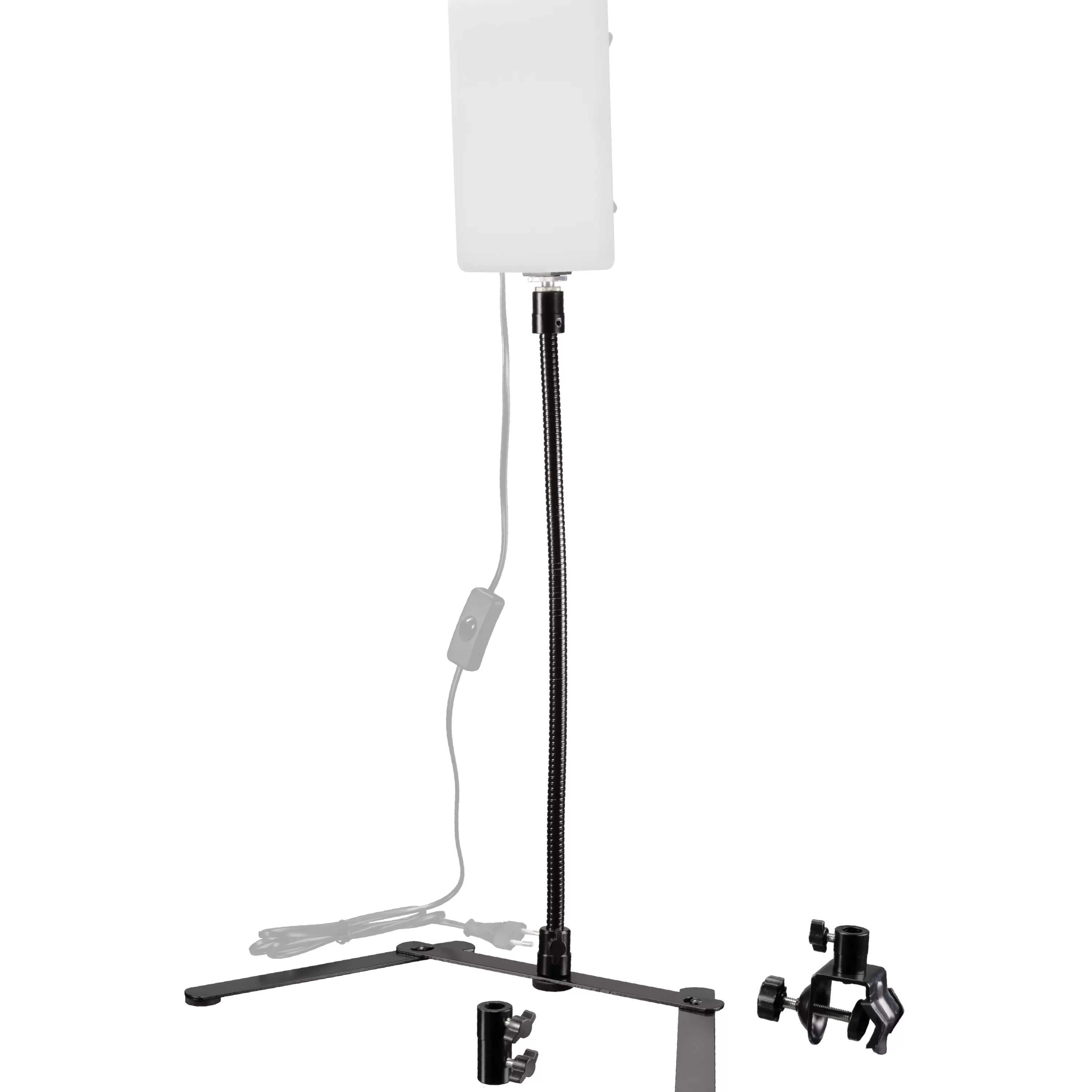 Clearance Bresser BR-Q110 Schwanenhals-Stativ 45 cm für Videoleuchten