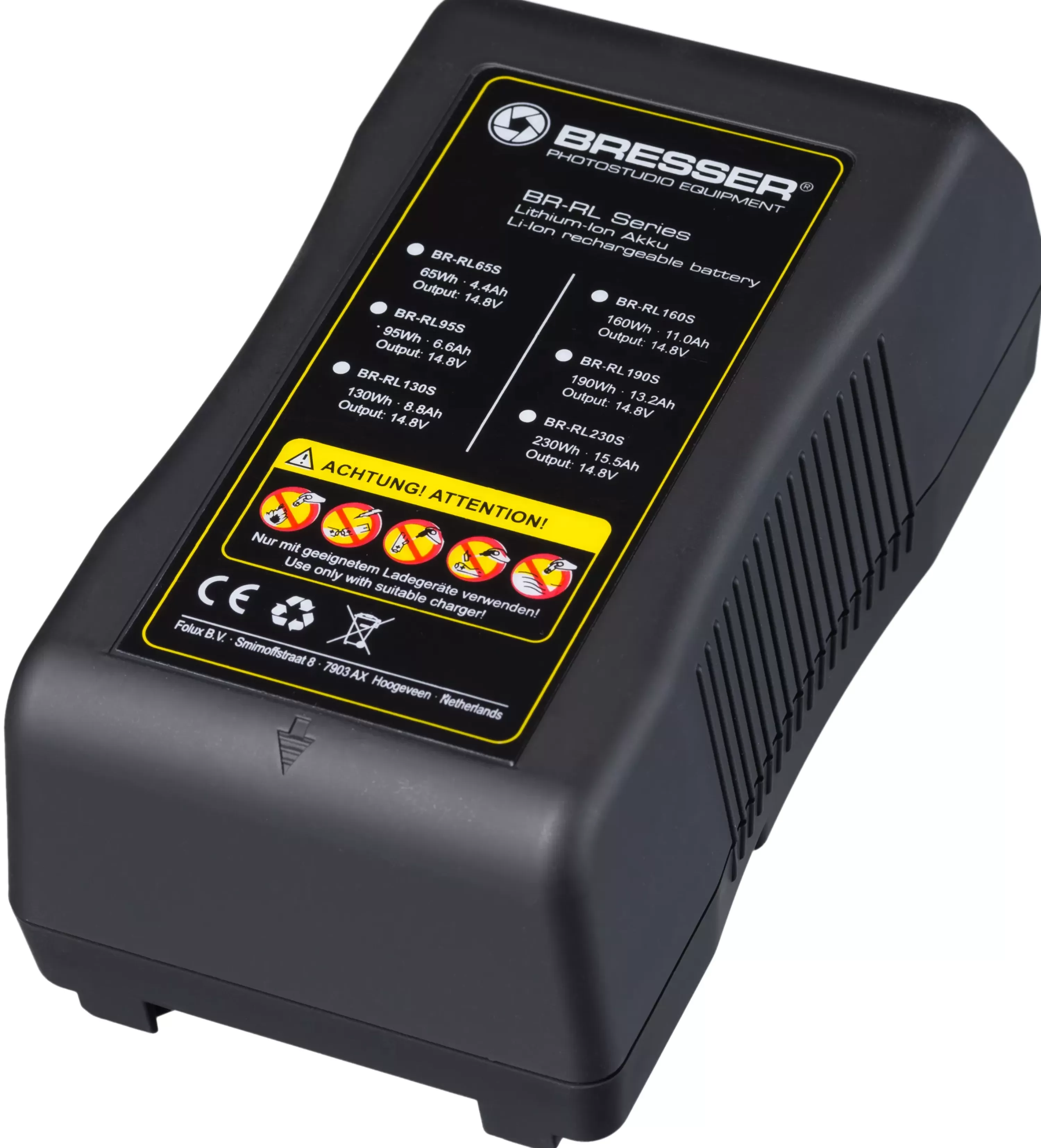 Shop Bresser BR-RL130S V-Mount Battery 130Wh / 8.8Ah / 14.8V