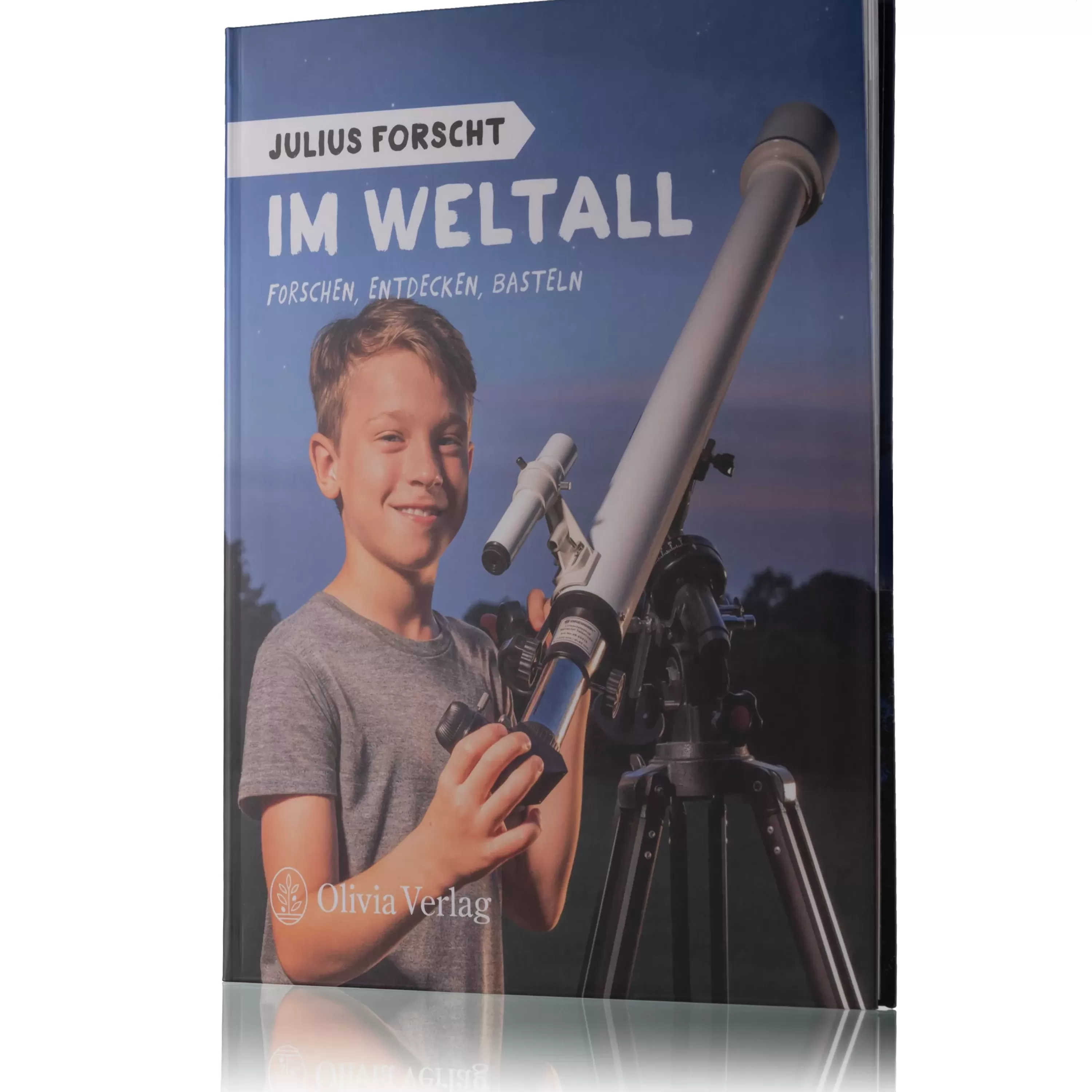Flash Sale Bresser Classic 60/900 AZ Linsenteleskop mit Buch ''Julius forscht im Weltall''