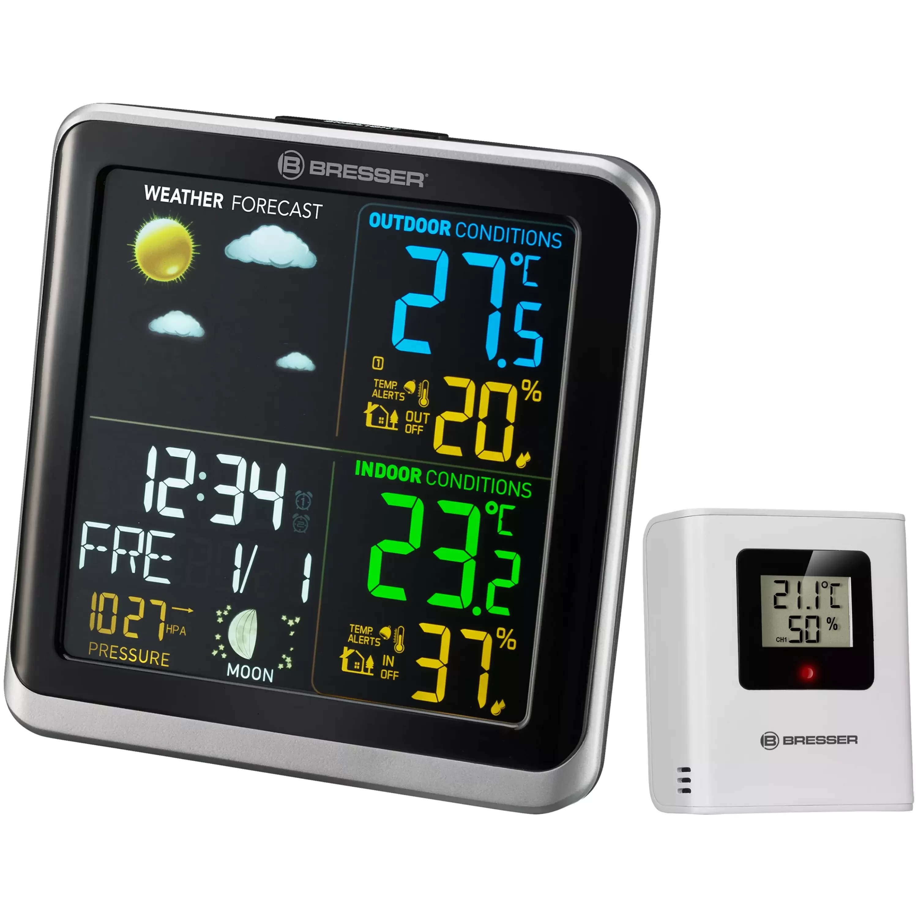 Cheap Bresser ClimaTemp TB Wetterstation mit LCD-Farbdisplay