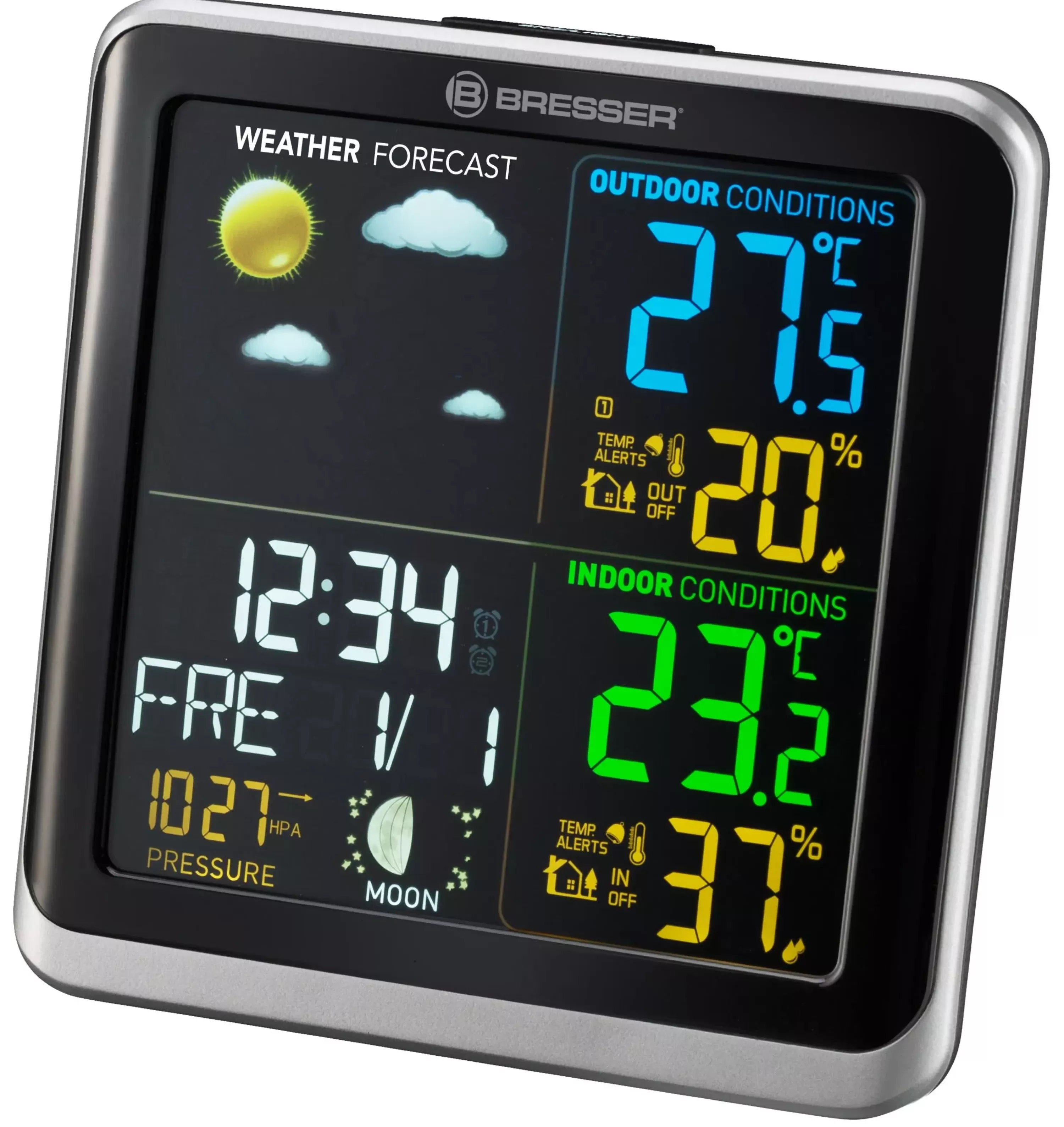 Cheap Bresser ClimaTemp TB Wetterstation mit LCD-Farbdisplay