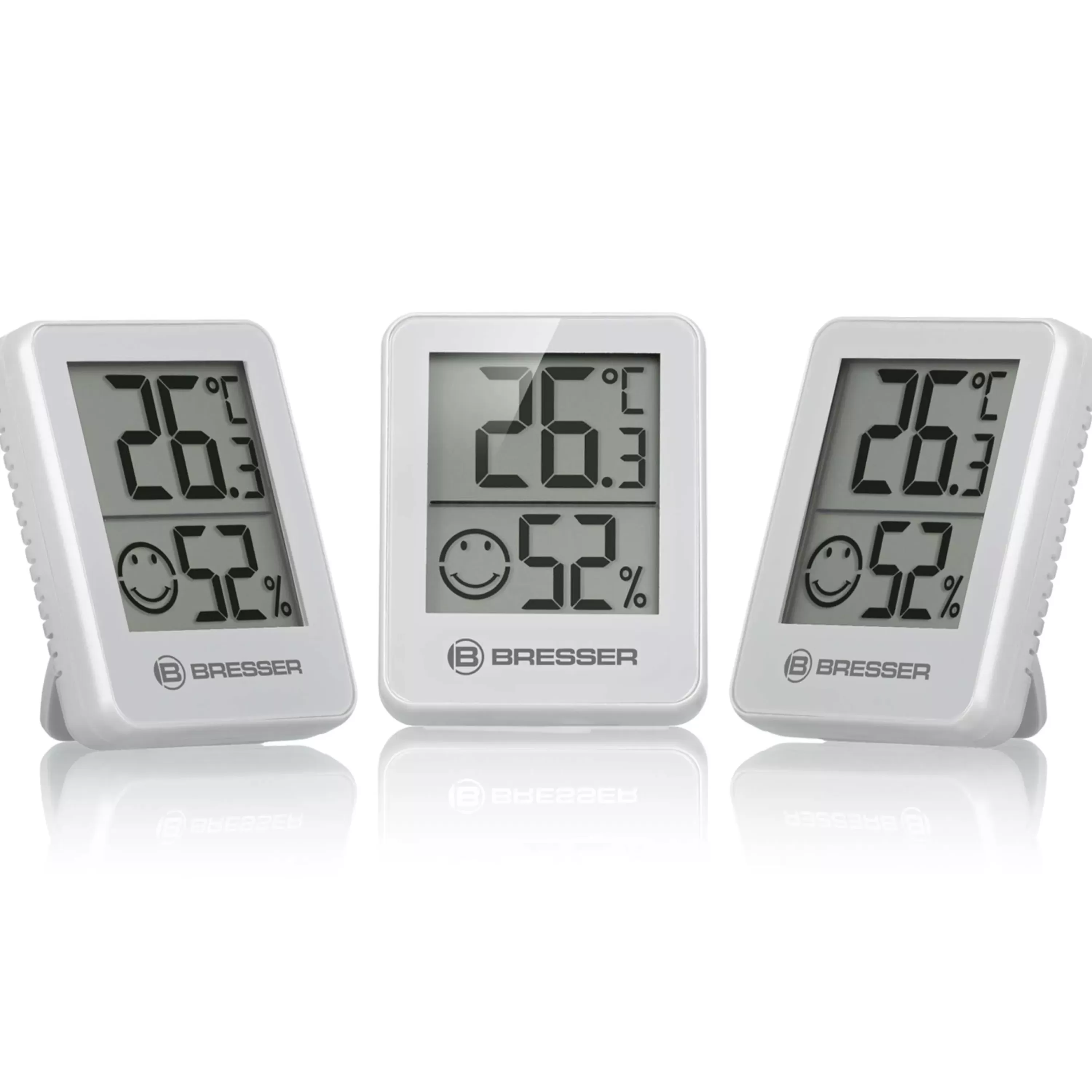 New Bresser ClimaTrend Hygro Indikator 3er-Set Thermo-Hygrometer