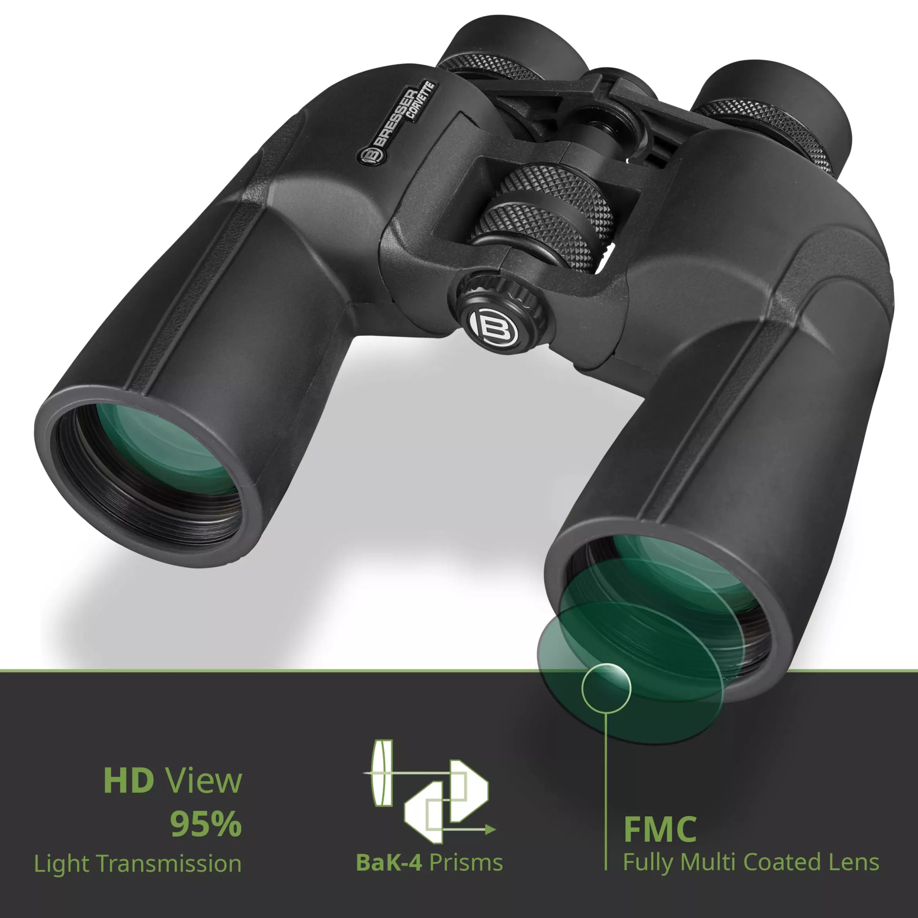 Flash Sale Bresser Corvette 7x50 Porro Fernglas - wasserdicht