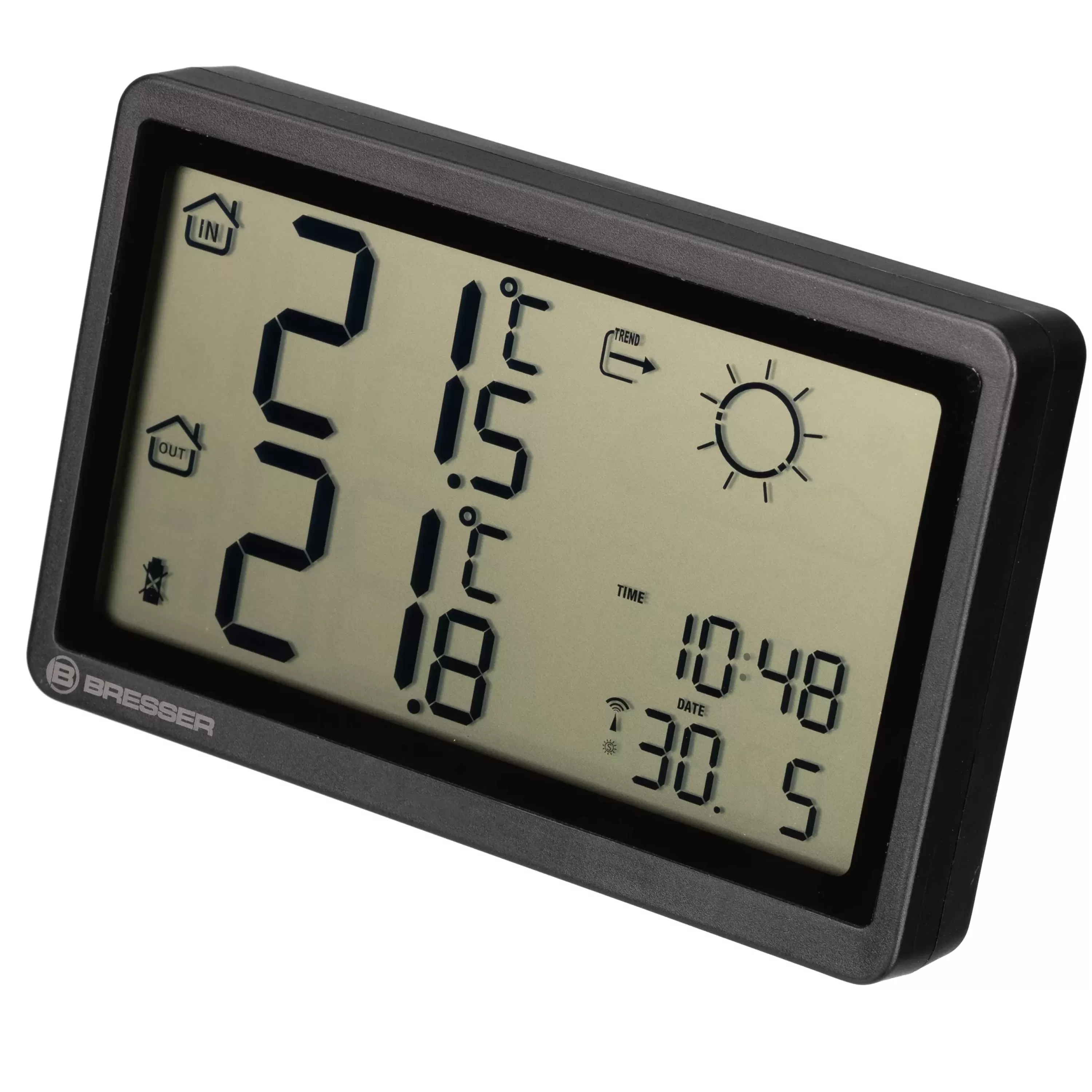 Cheap Bresser Funkwetterstation Meteo Temp HZ, schwarz