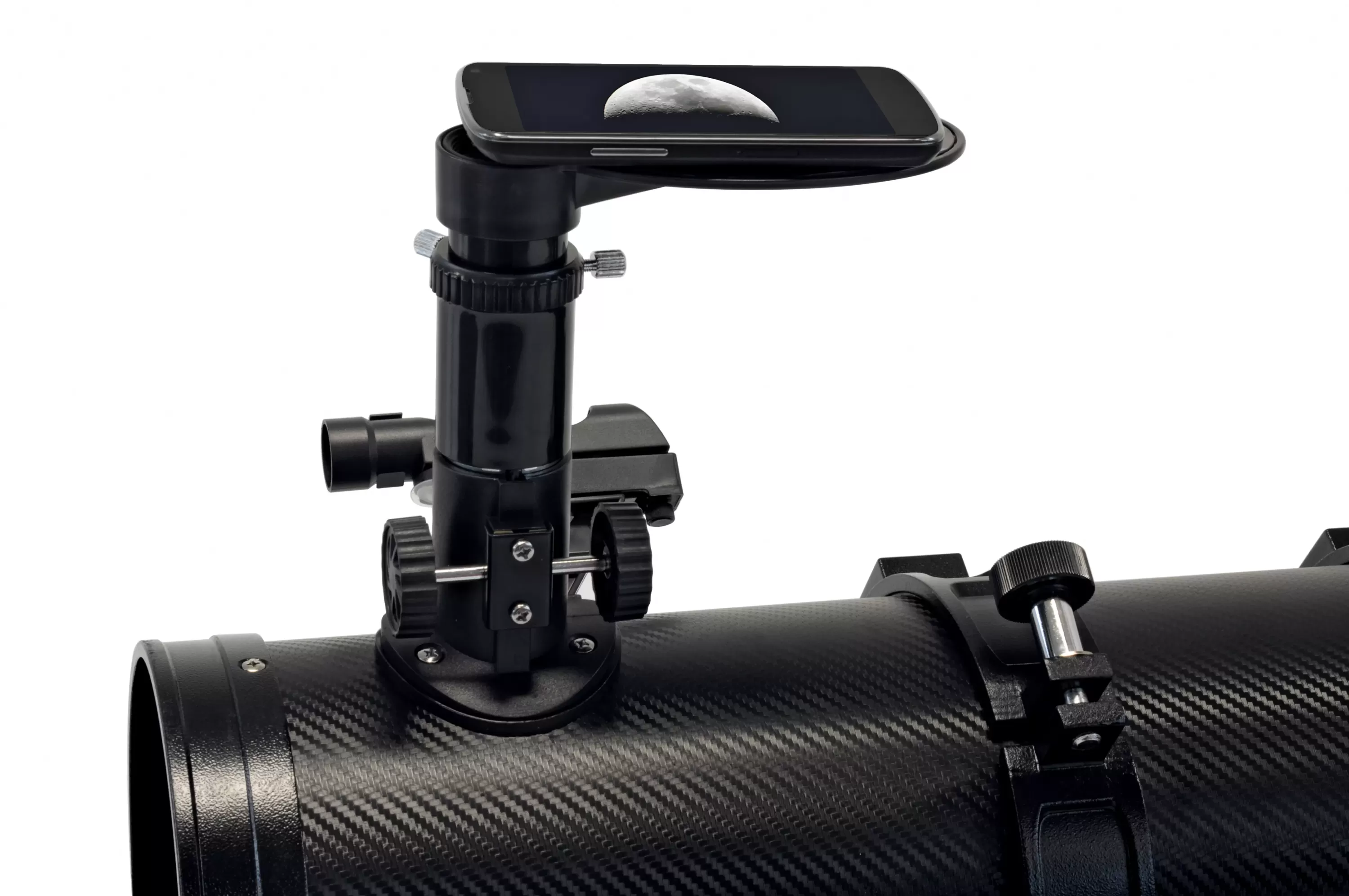New Bresser Galaxia 114/900 EQ3 Spiegelteleskop mit Smartphone-Adapter & Sonnenfilter