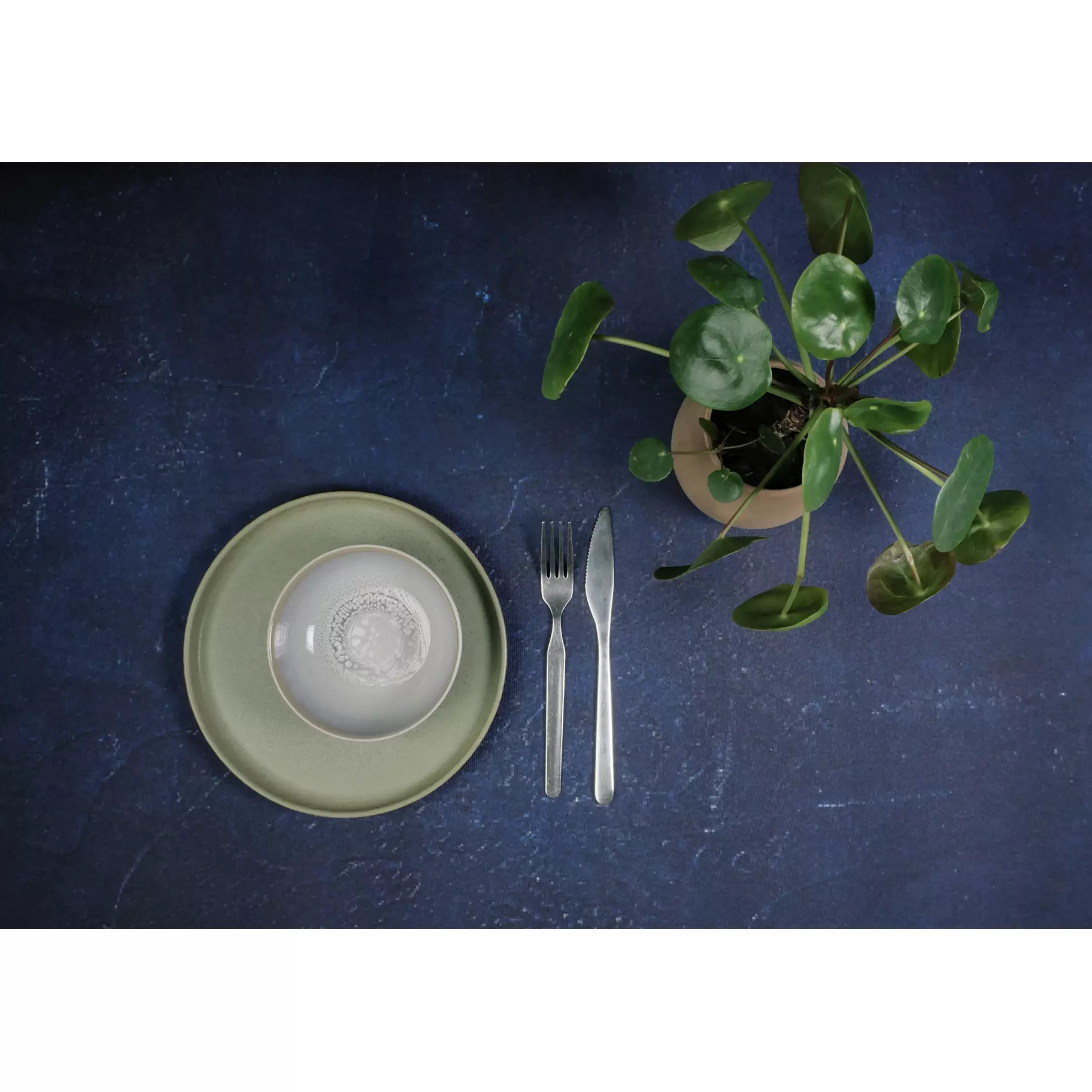New Bresser Hintergrundstoff mit Fotomotiv 80 x 120 cm - Jeans Blue