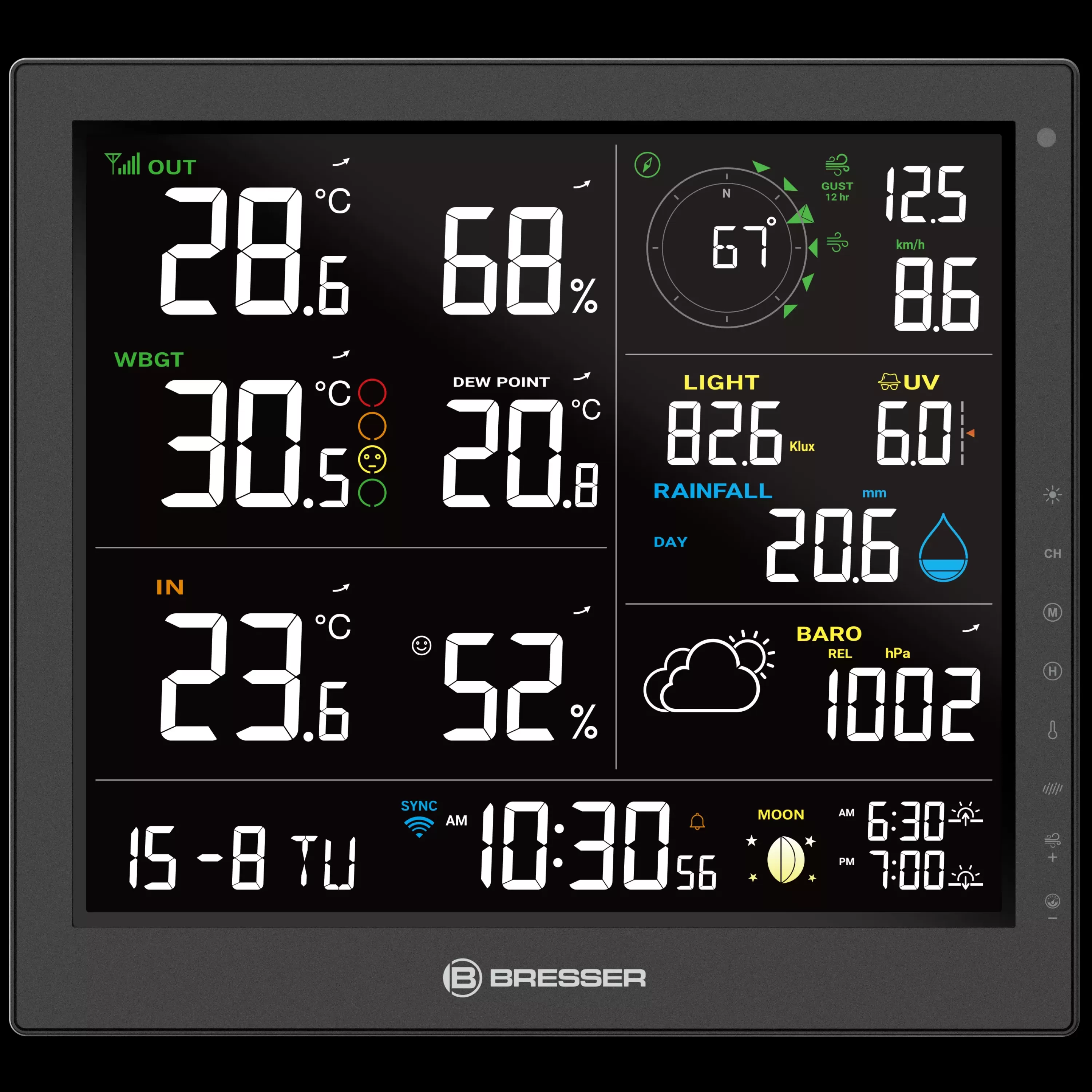 New Bresser 8-in-1 MeteoTemp JW WLAN-Wetterstation