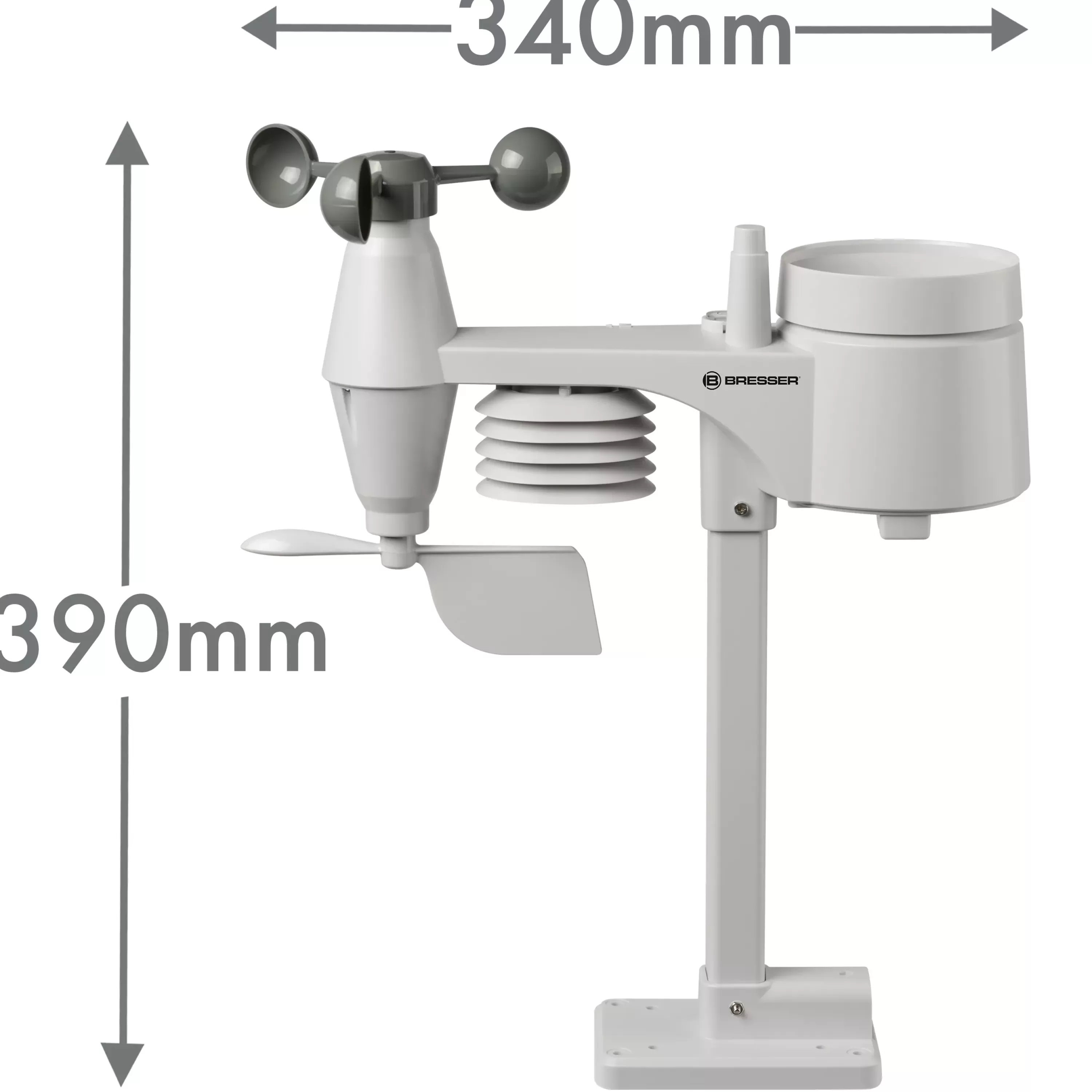 Cheap Bresser 5-in-1 Profi-Wetterstation mit Farbwechsel