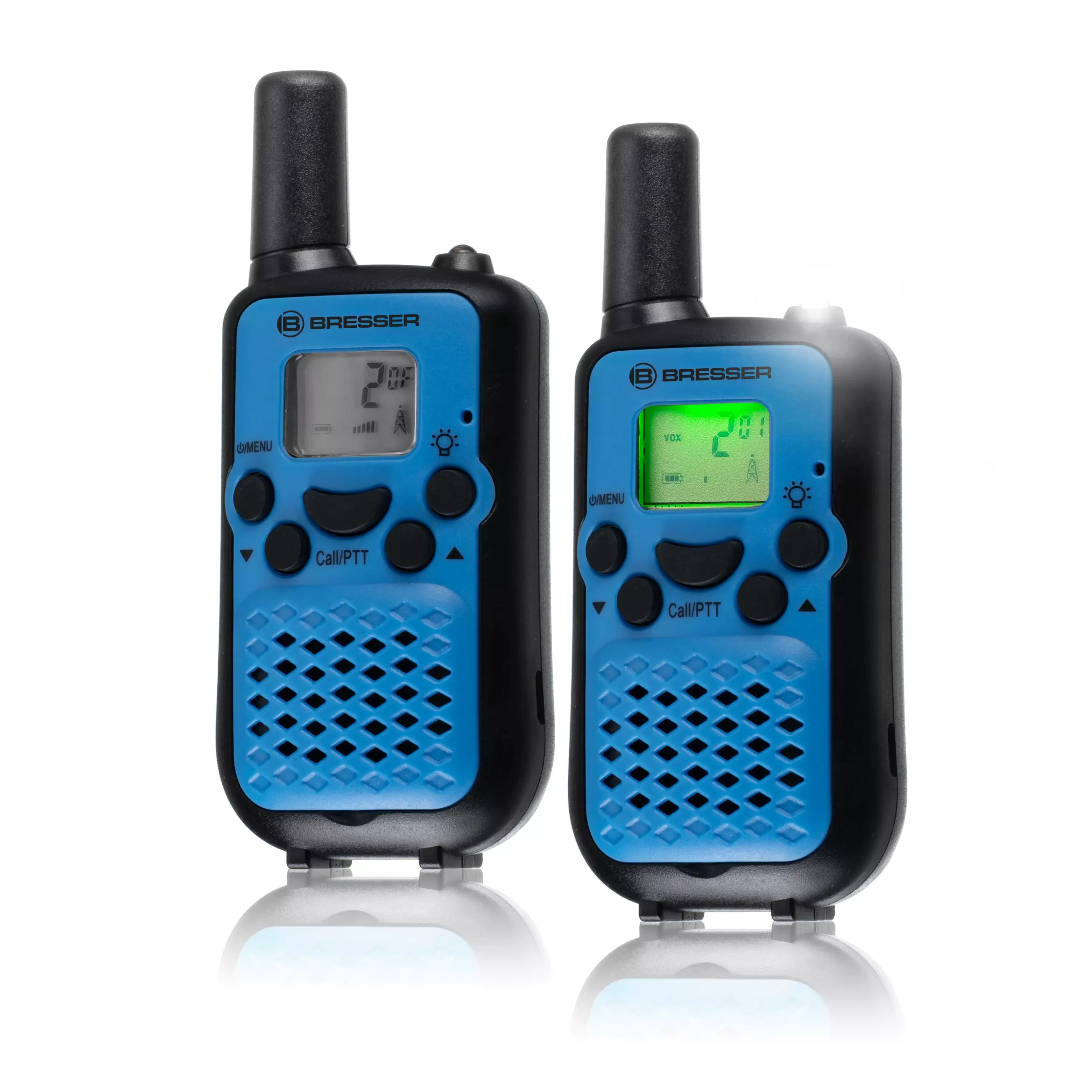 Online Bresser JUNIOR Walkie Talkie 2er-Set mit hoher Reichweite bis zu 6 km und Frei-Hand-Funktion