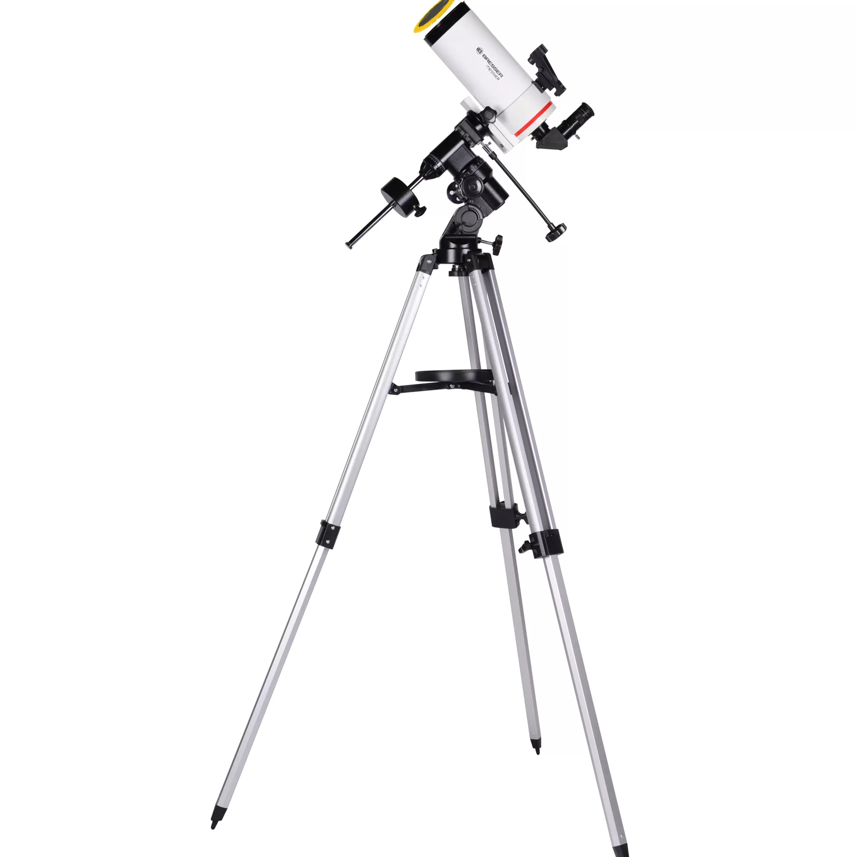Store Bresser Messier MC-100/1400 EQ3 Maksutov-Cassegrain Teleskop mit Smartphone-Adapter & Sonnenfilter