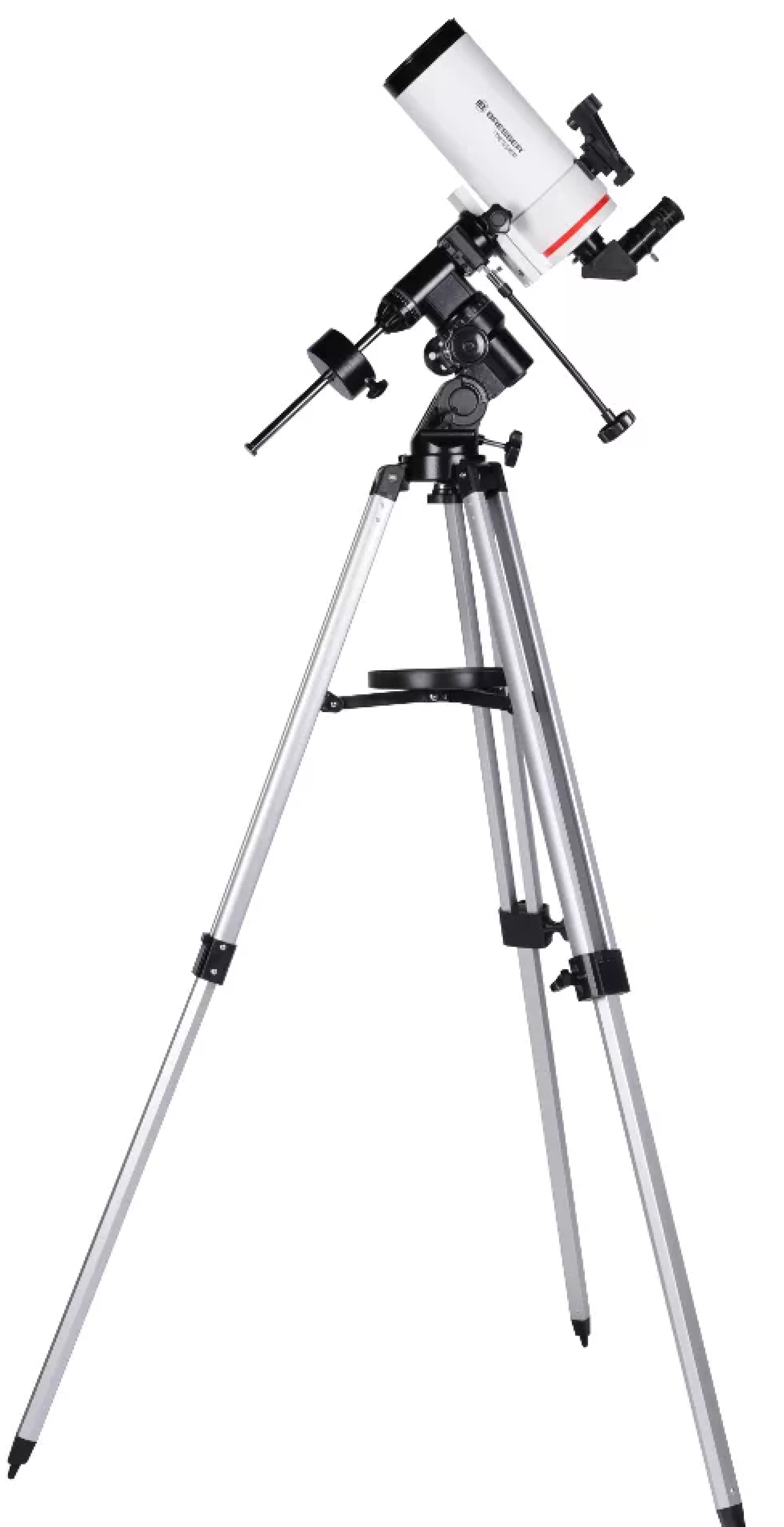 Store Bresser Messier MC-100/1400 EQ3 Maksutov-Cassegrain Teleskop mit Smartphone-Adapter & Sonnenfilter