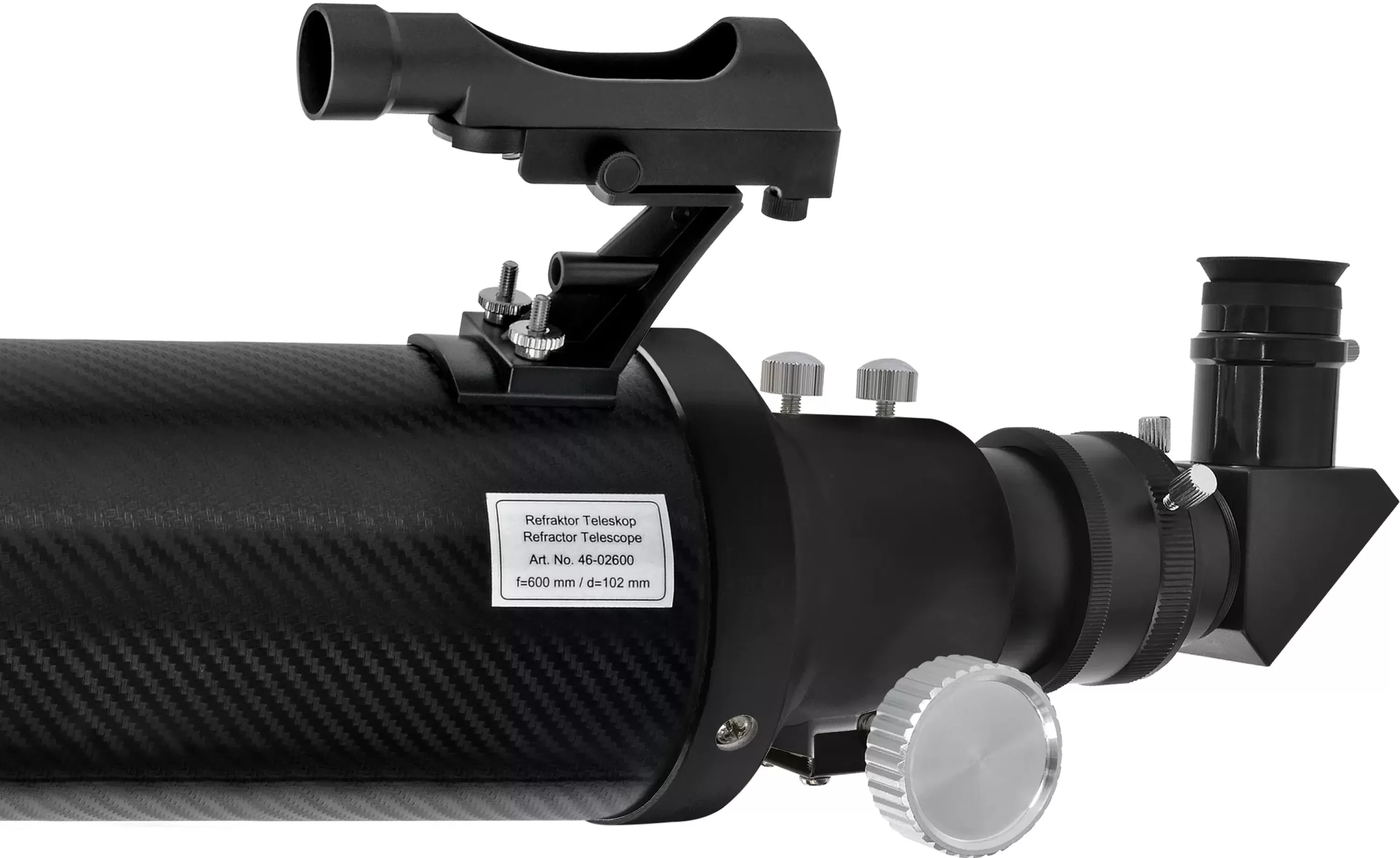 Best Bresser Polaris-II 102/600 EQ3 Linsenteleskop mit Smartphone-Adapter & Sonnenfilter