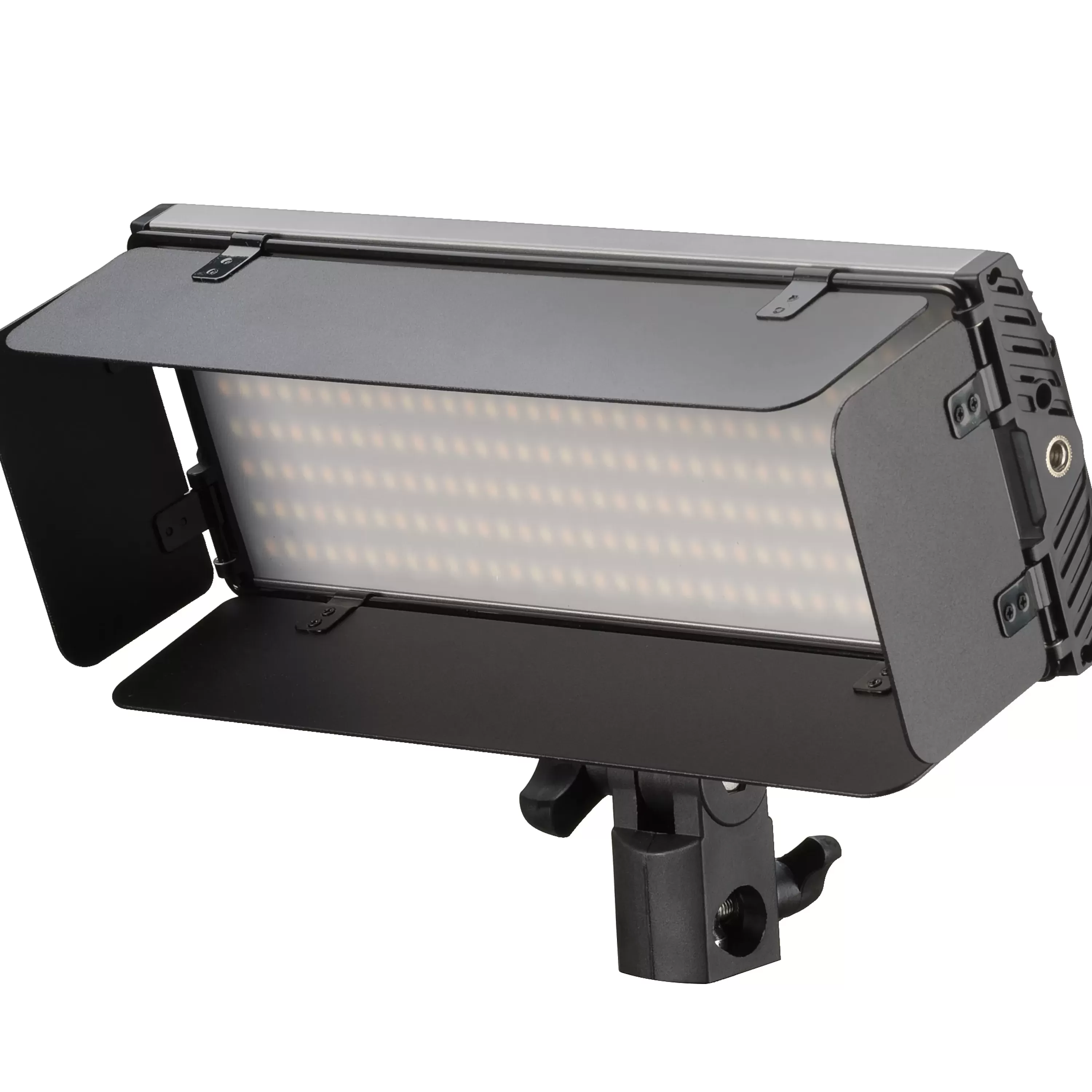 Best Bresser PT 30B-II LED Bi-Color Videoleuchten-Set mit Lichtklappen, Akkus, Netzteil, Fernbedienung und Tasche