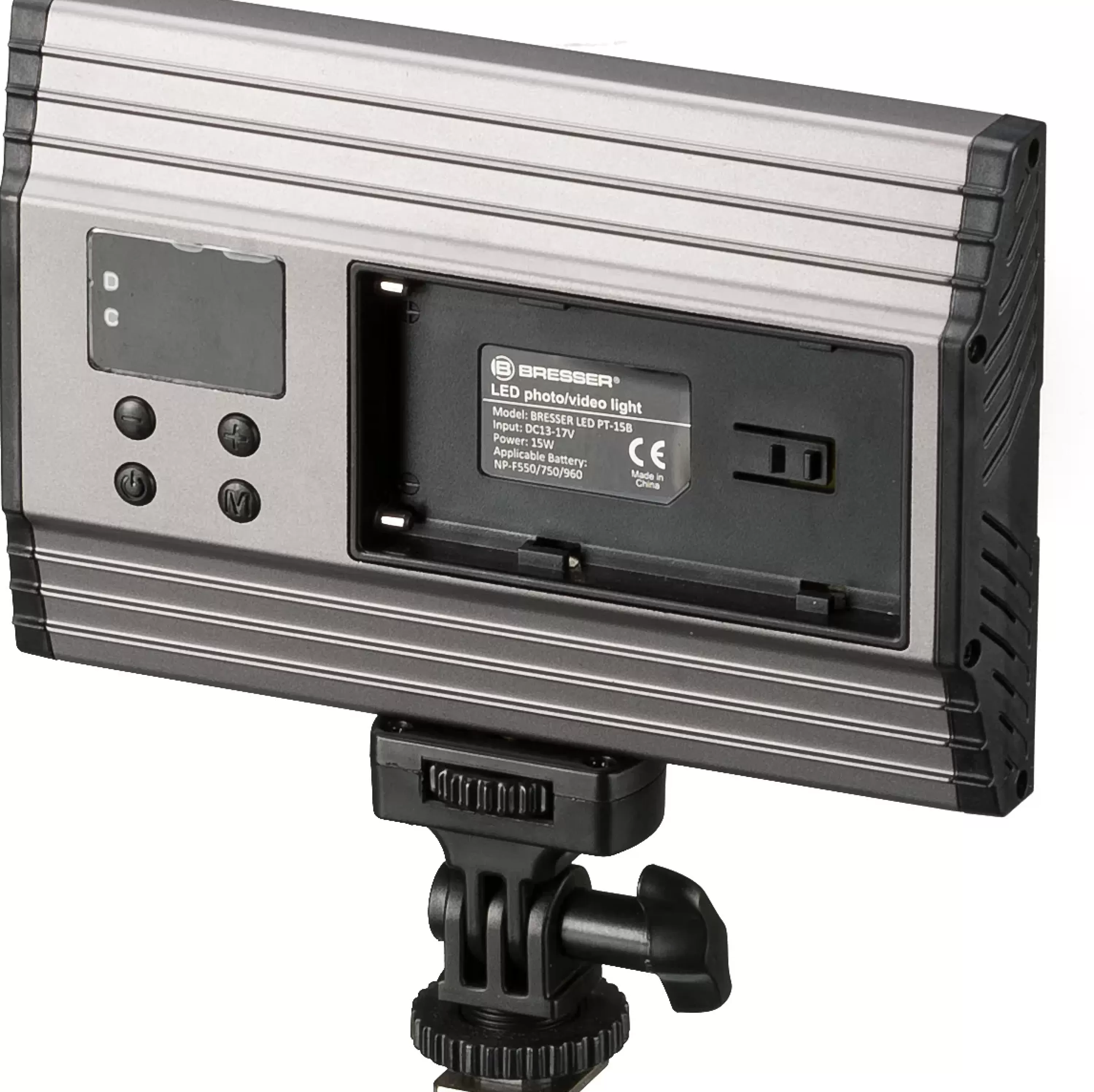 Store Bresser PT Pro 15B Bi-Color LED Videoleuchte mit Etui