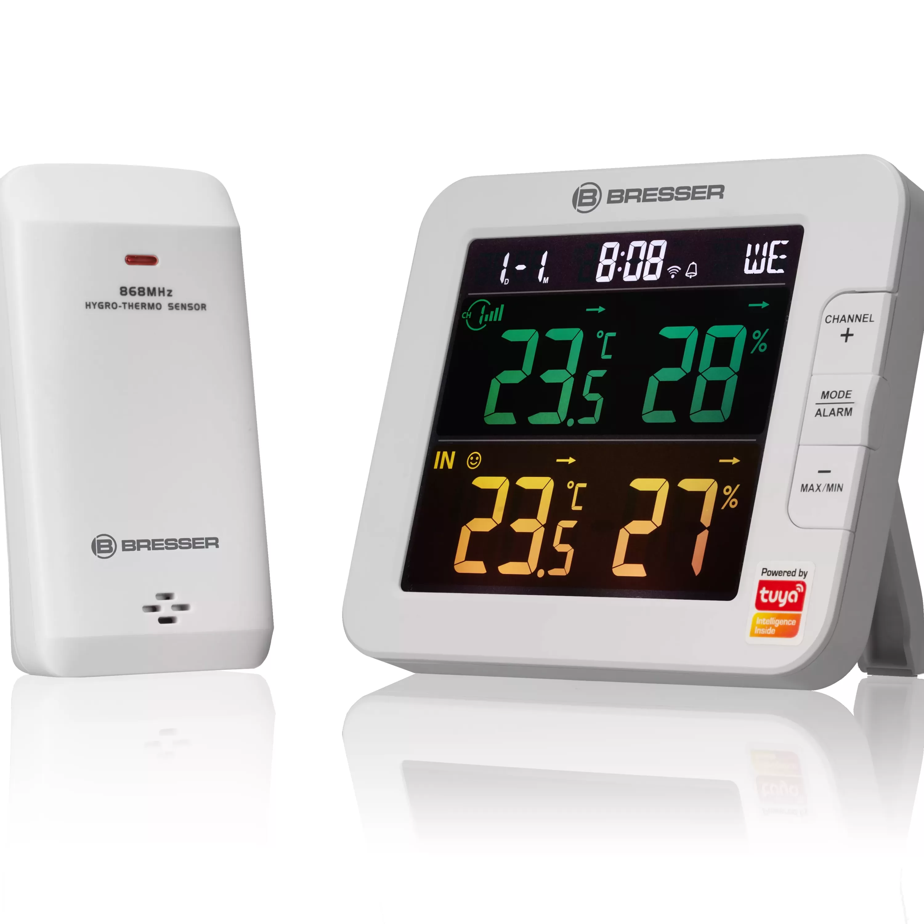 Sale Bresser Smart Home 7-Kanal Tuya Thermo-Hygrometer