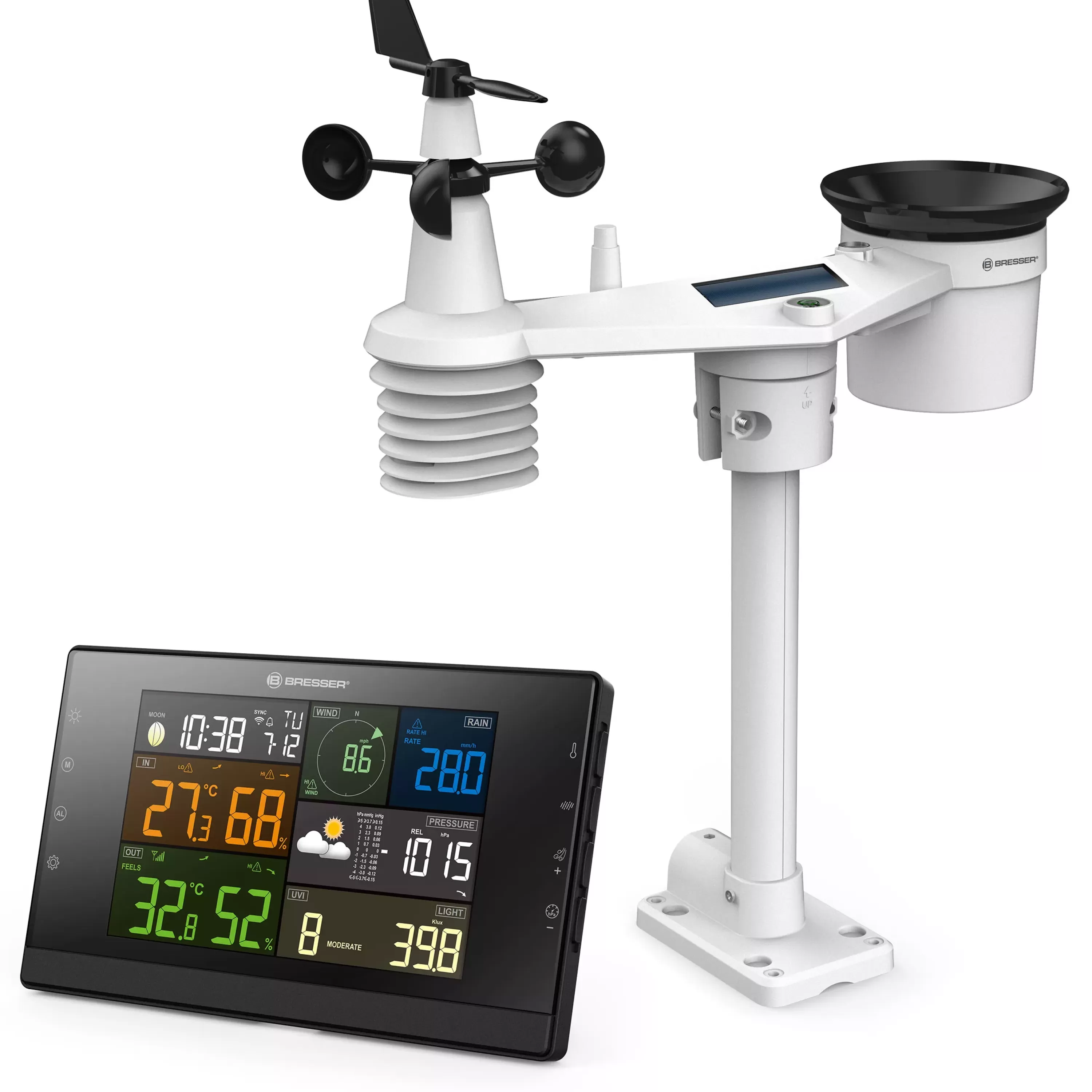 Cheap Bresser WLAN-Wetterstation Profi-WSC mit 7-in-1-Sensor