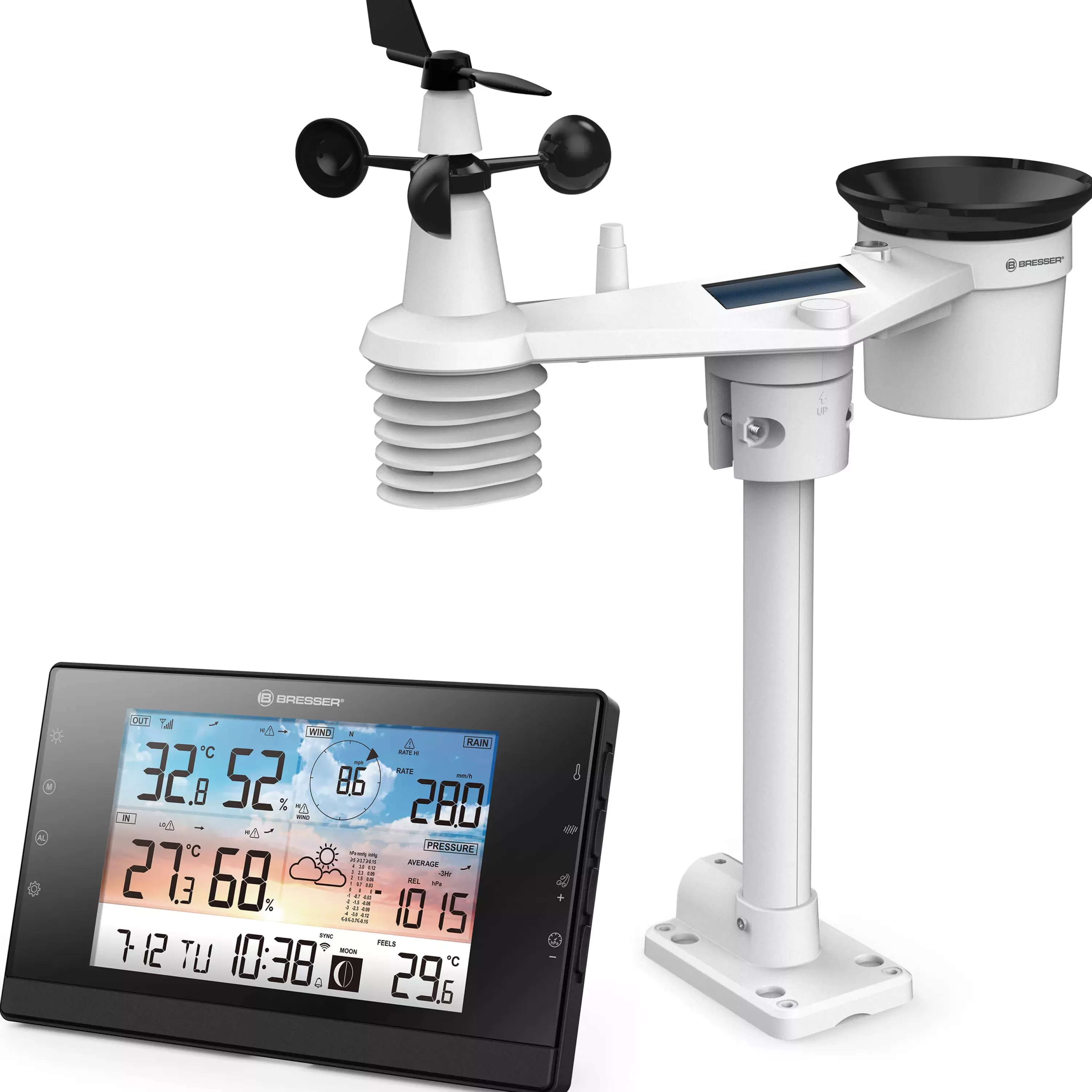 New Bresser WLAN-Wetterstation WSC mit 5-in-1-Multi-Sensor