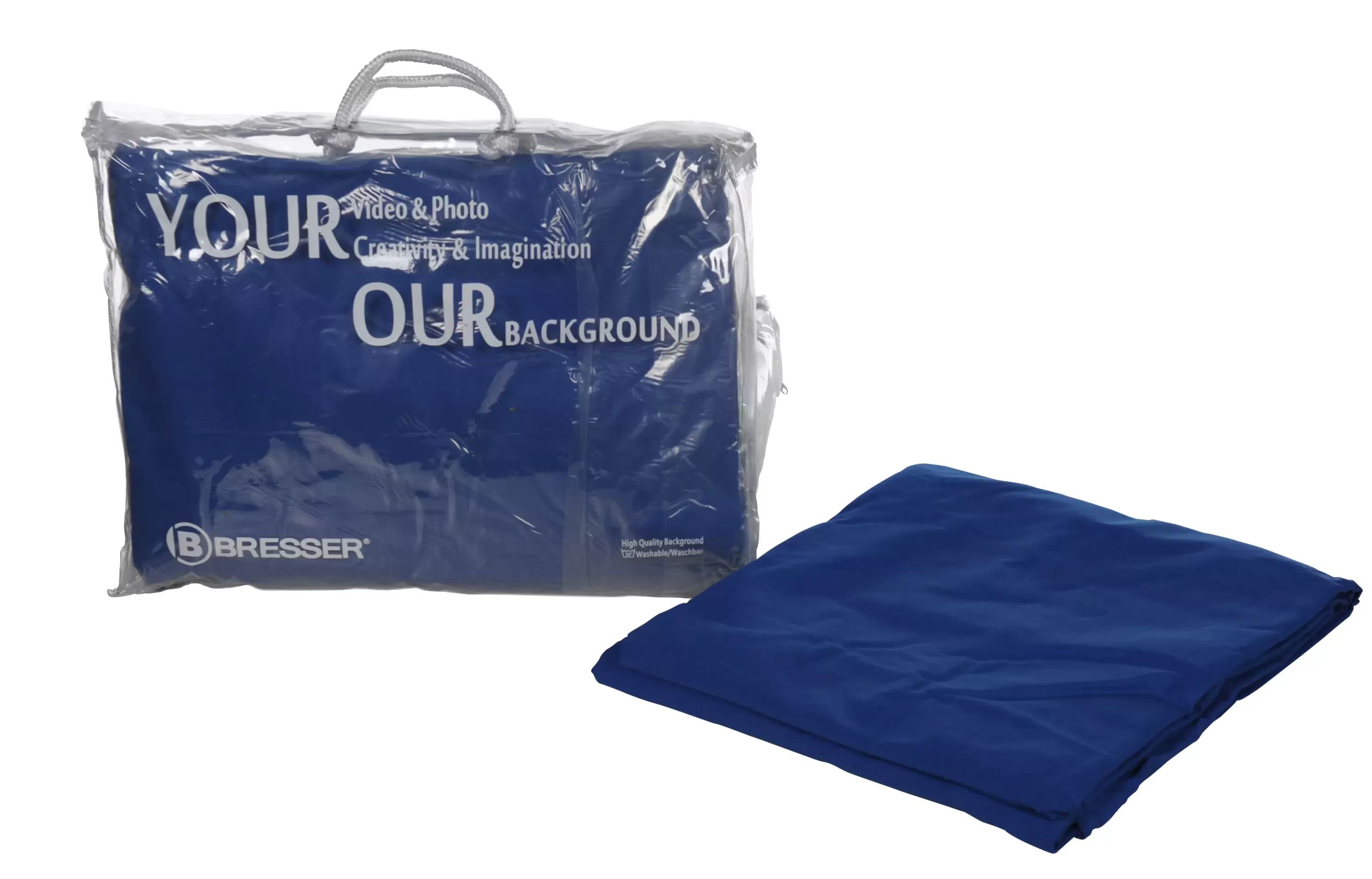 Sale Bresser Y-9 Hintergrundstoff 3 x 6m Chromakey Blau