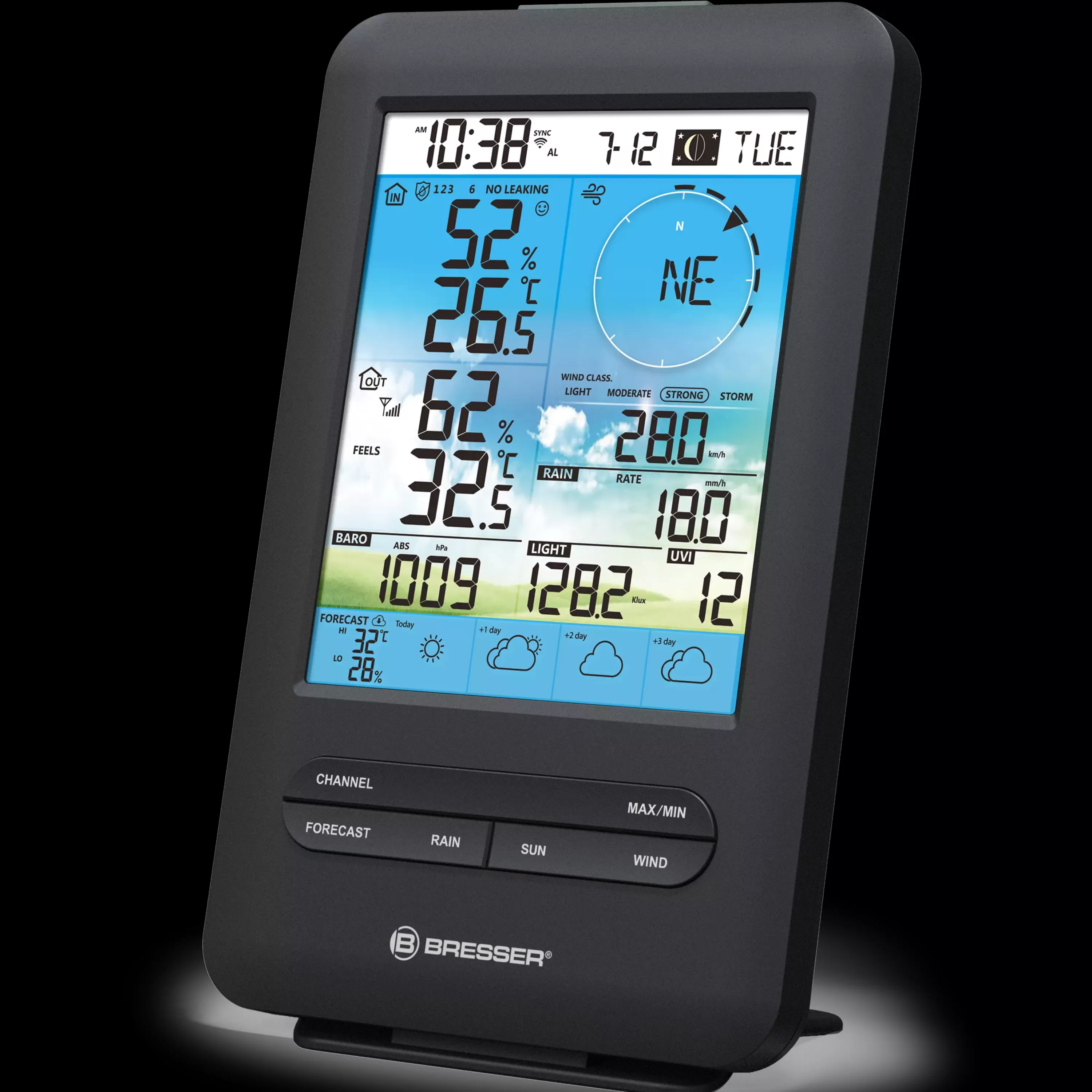 Cheap Bresser zusätzliche / Ersatz-Basisstation für 7003200 4-Tage 4CAST WLAN-Wetterstation