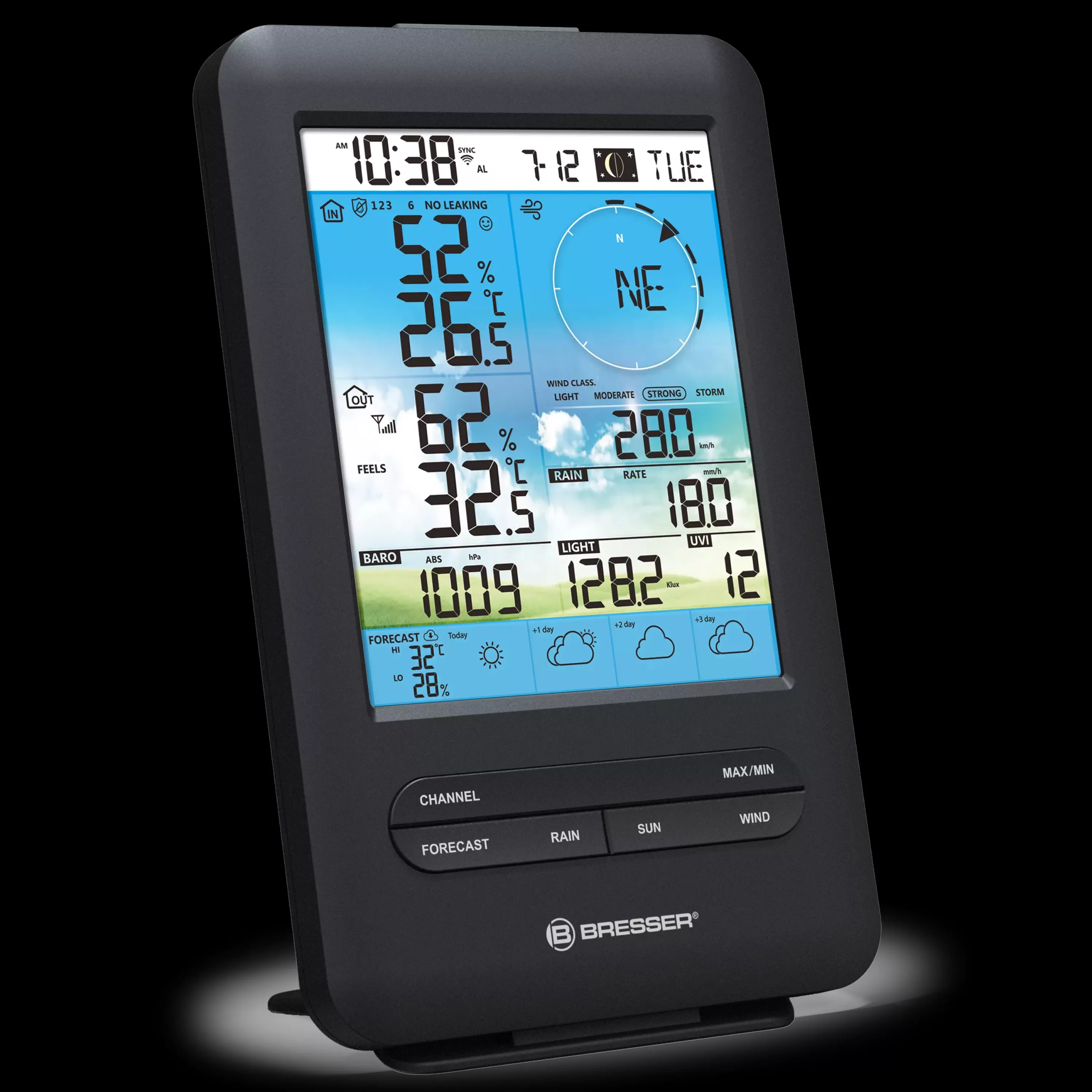 Cheap Bresser zusätzliche / Ersatz-Basisstation für 7003200 4-Tage 4CAST WLAN-Wetterstation