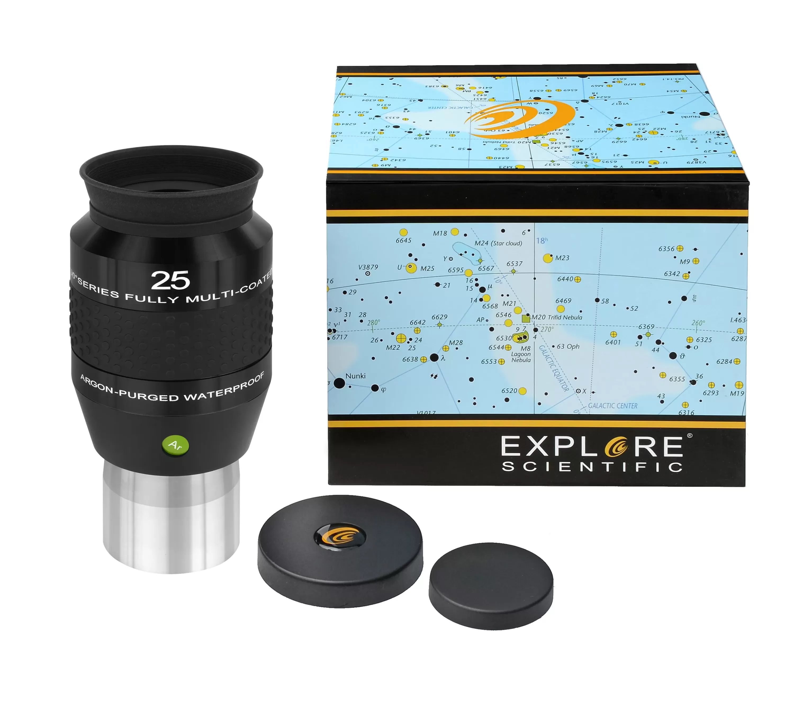 Shop Bresser EXPLORE SCIENTIFIC 100° Ar Okular 25mm (2")