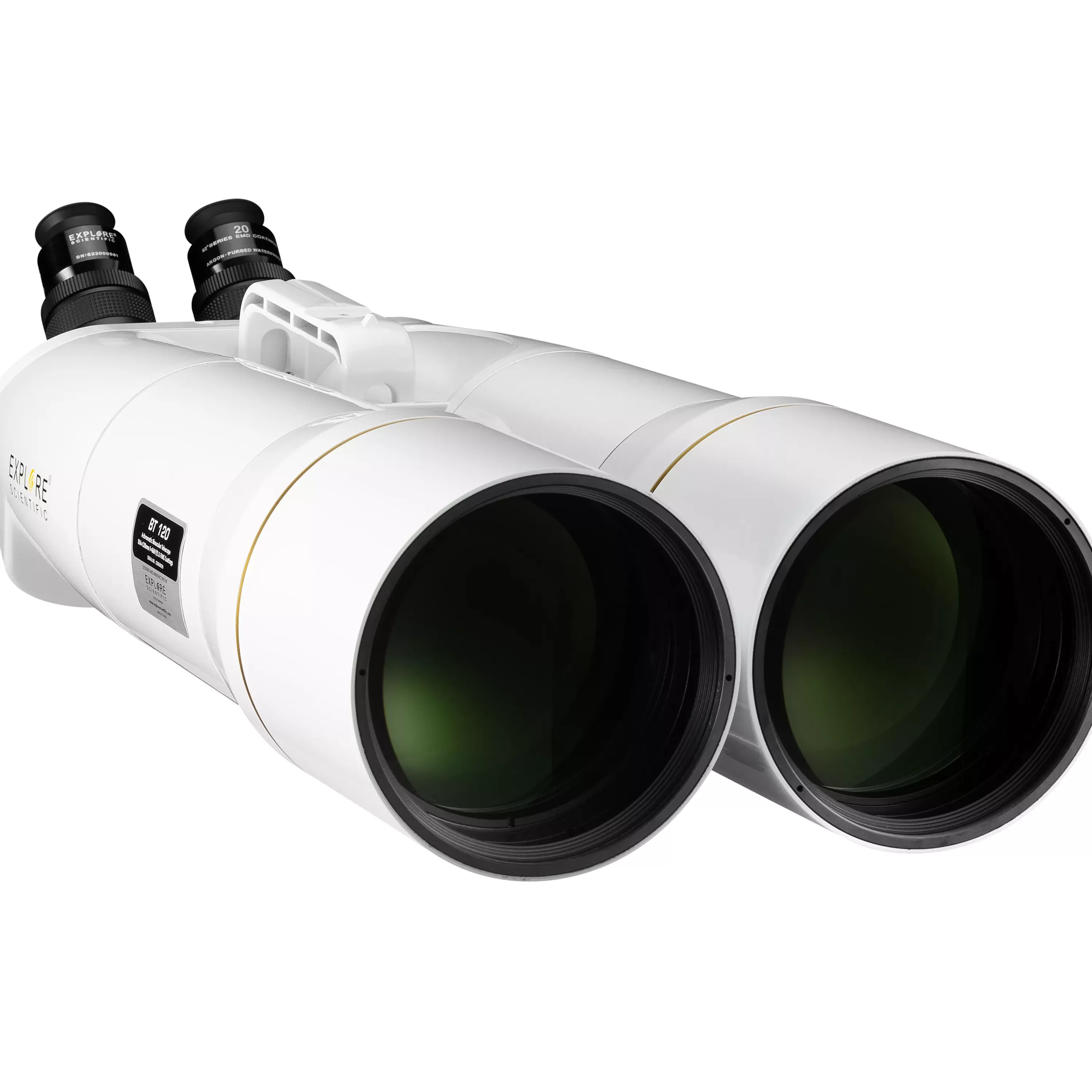 Outlet Bresser EXPLORE SCIENTIFIC BT-120 SF Großfernglas mit 62 Grad LER Okularen 20mm