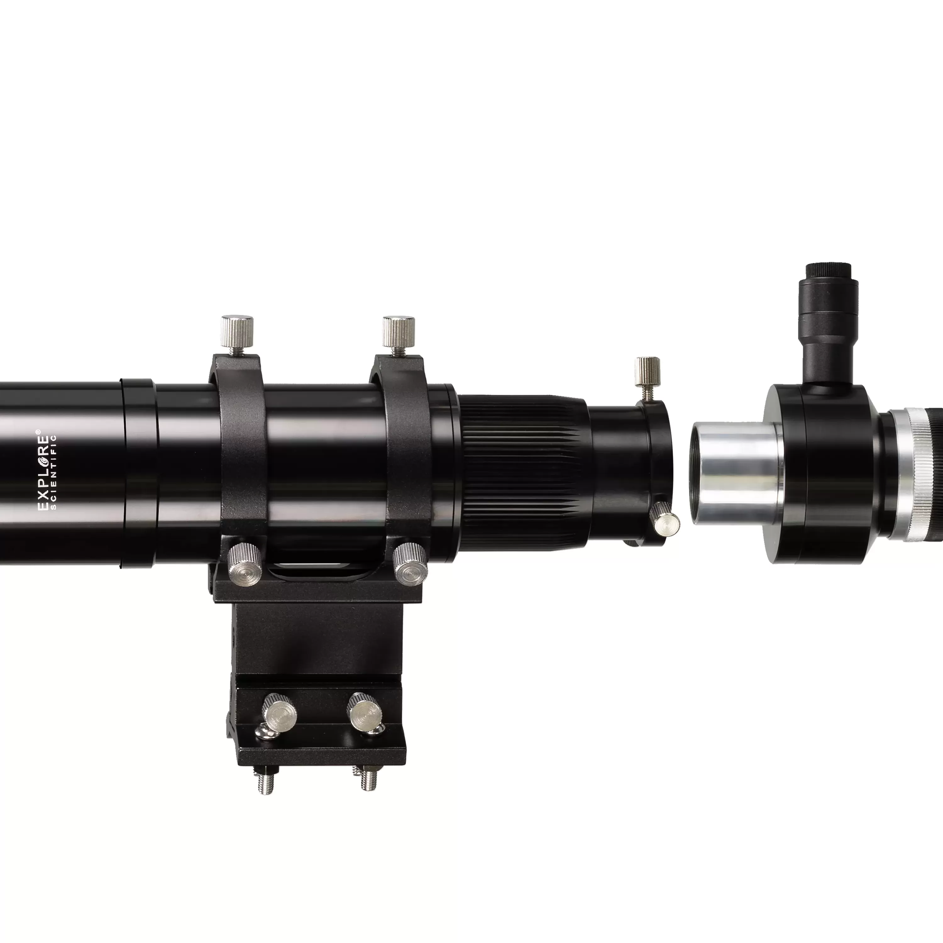 Clearance Bresser EXPLORE SCIENTIFIC 8x50 Sucher- und Leitfernrohr mit Helikalfokussierer, 1,25 Zoll- und T2-Anschluss