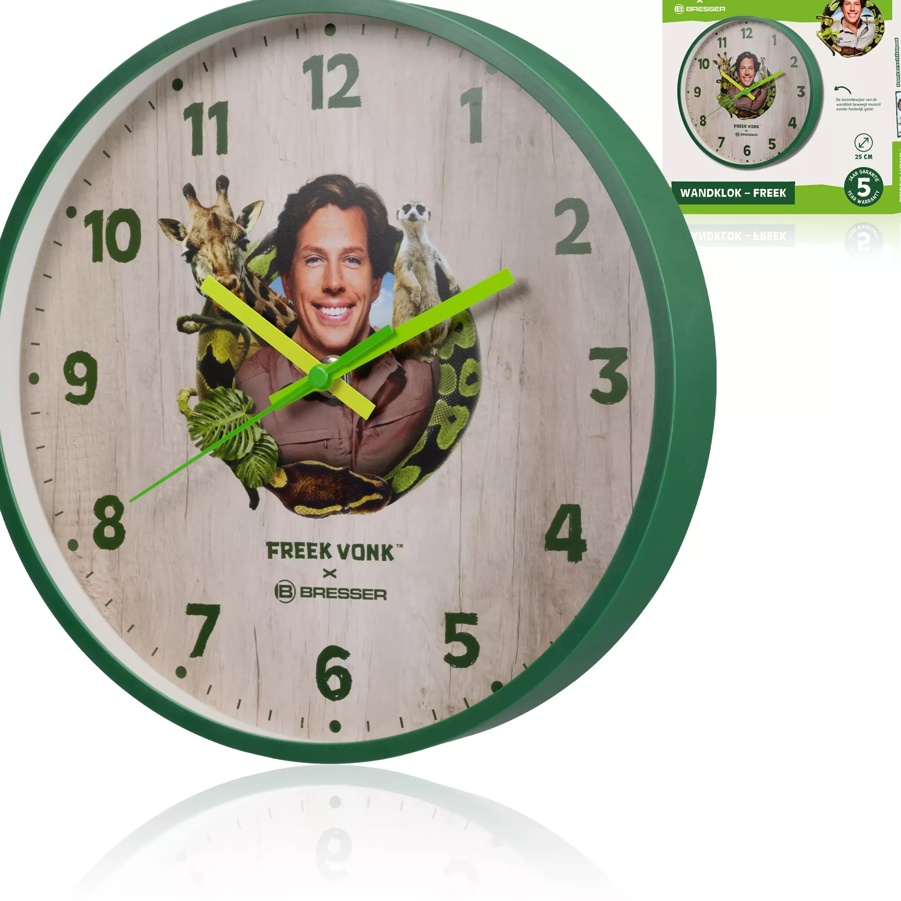 Flash Sale Bresser FREEK VONK x Kinder-Wanduhr